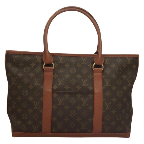 LOUIS VUITTON Monogram Sac Weekend PM Hand Bag M42425 LV Auth 133123 - Picture 3 of 15
